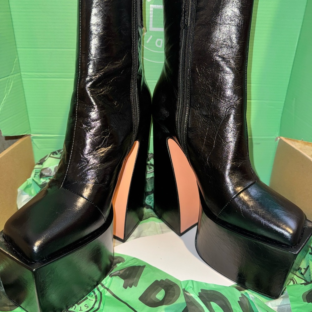 Black Platform Boots